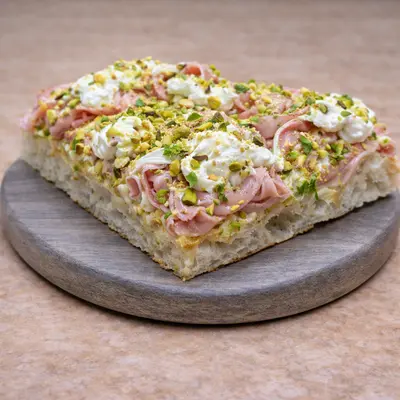 Mortadella, Pistacchio e Burrata