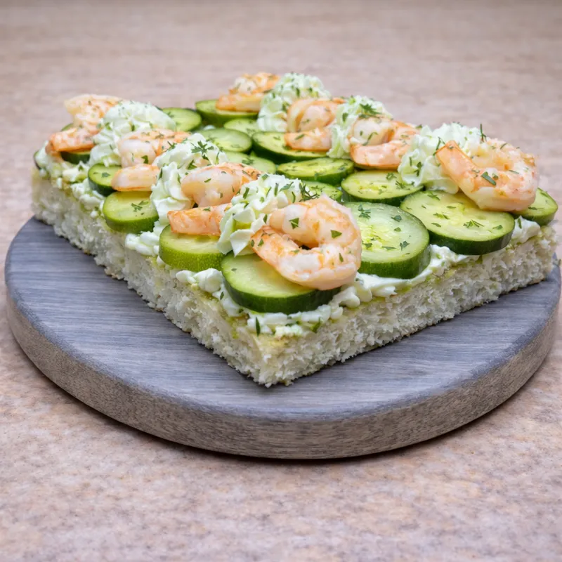 Pesto, Zucchine, Mazzancolle e Philadelphia
