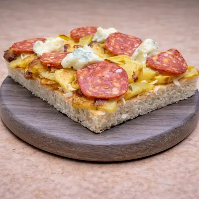 Patate, Salamino e Gorgonzola