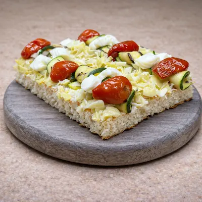 Zucchine, Carciofi, Stracchino e Pomodori Secchi