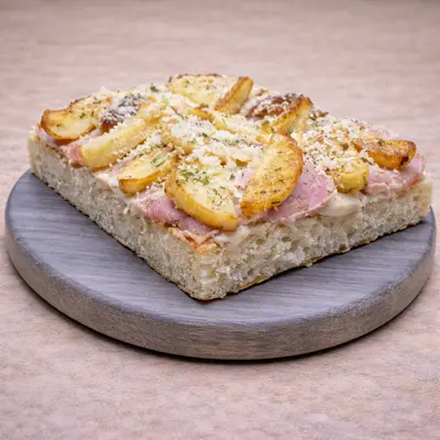 Porchetta, Patate e Grana