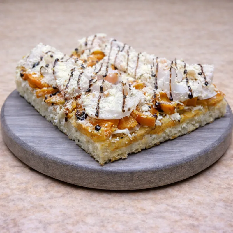 Zucca, Lardo, Grana e Aceto