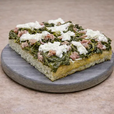 Friarielli, Salsiccia e Burrata
