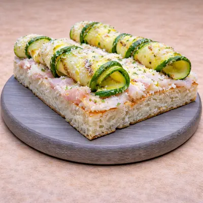 Prosciutto, Zucchine e Grana
